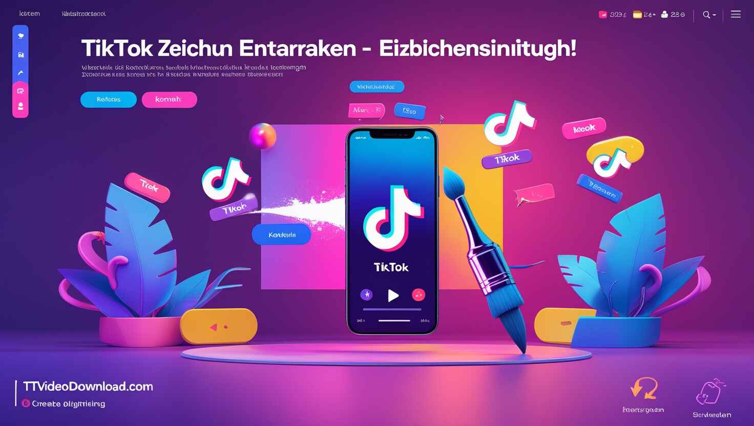 Tiktok Zeichen Entfernen